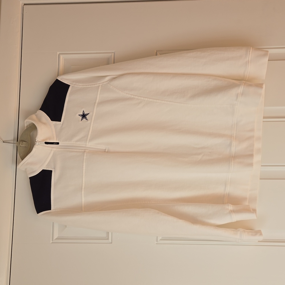 Vineyard Vines Dallas Cowboys 3/4 zip sweatshirt,  large